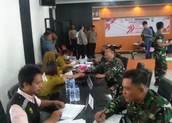 Polri Peduli Polres Sibolga Gelar Donor Darah, Bantu Warga Yang Membutuhkan