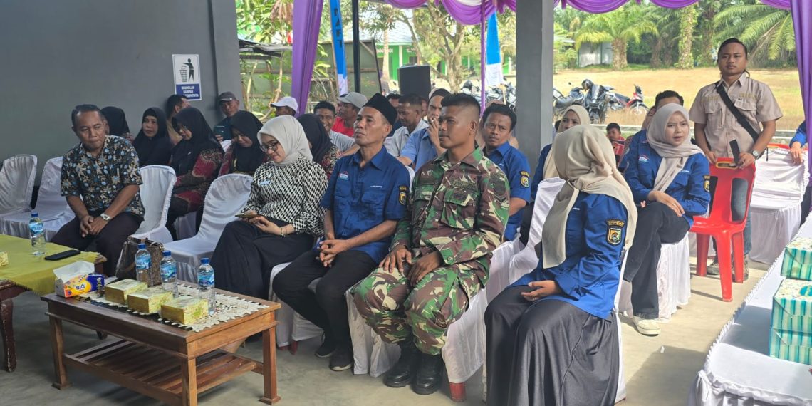 Polsek Tanjung Beringin Hadiri Peresmian BUMDes, Dukung Kemajuan Ekonomi Desa