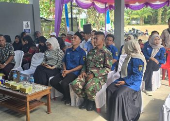 Polsek Tanjung Beringin Hadiri Peresmian BUMDes, Dukung Kemajuan Ekonomi Desa
