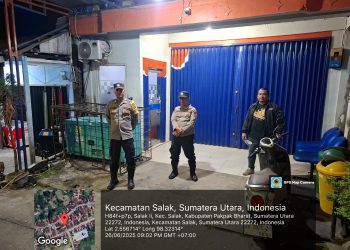 Malam Tahun Baru Islam 1447 H / 2025 Polres Pakpak Bharat Laksanakan KRYD dan Patroli Bluelight.