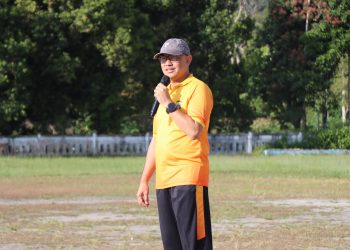 Sambut HUT Bhayangkara Ke – 79 Tahun Polres Pakpak Bharat Adakan Olahraga Bersama