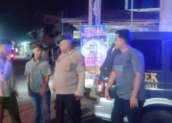 Sosialisasi Call Center 110 Polres Sibolga, Laporkan Apabila Ada Kejahatan Disekitar Pemukiman