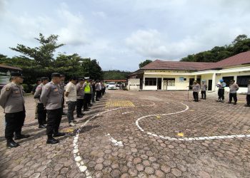 Kumpulkan 1 Polisi 1 Desa Ini Arahan Kapolres Pakpak Bharat Melalui Kabag SDM.