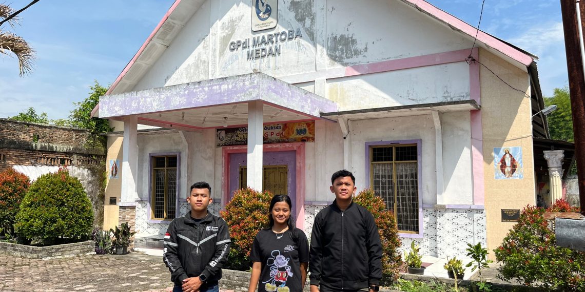 Bakti Religi Dit Intelkam Polda Sumut Berlanjut ke Sejumlah Gereja, Wujudkan Kepedulian dan Toleransi di Hari Bhayangkara ke-79