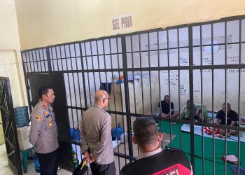 Pastikan Tupoksi Berjalan Dengan Baik Kapolres Dan Waka Polres Pakpak Bharat Cek Kinerja Personil.