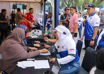 Momen HUT Bhayangkara ke-79, Polda Sumut bersama Masyarakat Donor Darah untuk Sesama