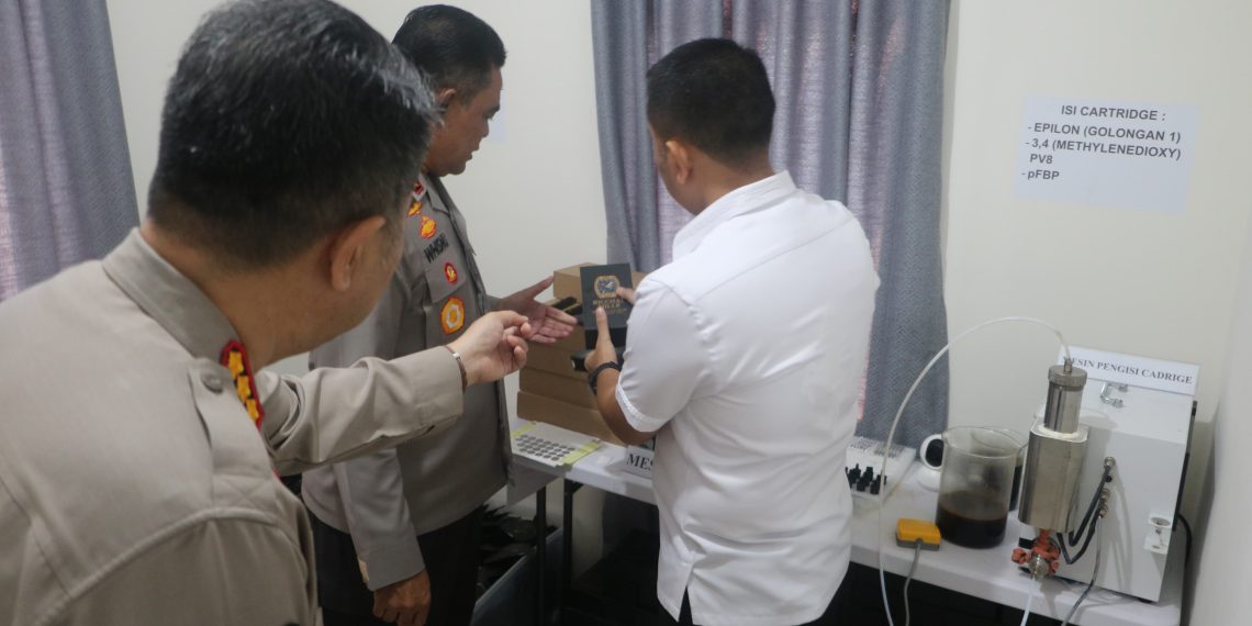 Kado HUT Bhayangkara ke-79: Polda Sumut Bongkar Pabrik Liquid Vape Mengandung Narkotika Senilai Rp300 Miliar