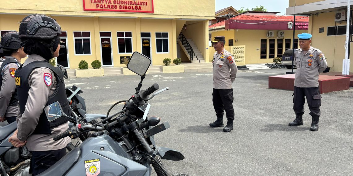 Polisi Wanita Polres Sibolga Laksanakan Patroli Srikandi Putri Runduk Polres Sibolga, Cegah Gangguan Kamtibmas