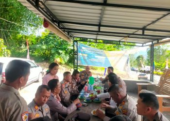 Kapolres Pakpak Bharat Ajak PJU dan Personil Coffee Morning Bahas SPPG Dan Ketapang