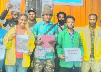 Mahasiswa Yahukimo dan Nduga Desak Penarikan Aparat Non-Organik dari distrik Tangma Kabupaten Yahukimo.