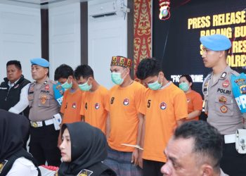 POLRES ASAHAN UNGKAP JARINGAN NARKOTIKA ANTAR PROVINSI DAN MUSNAHKAN BARANG BUKTI SABU SEBERAT 31,5 KG