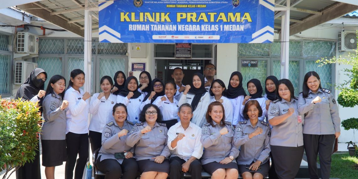 Klinik Pratama Rutan Kelas I Medan Bekali CPNS Tenaga Kesehatan, Kanwil Ditjenpas Sumut