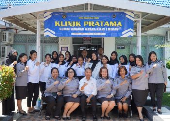 Klinik Pratama Rutan Kelas I Medan Bekali CPNS Tenaga Kesehatan, Kanwil Ditjenpas Sumut