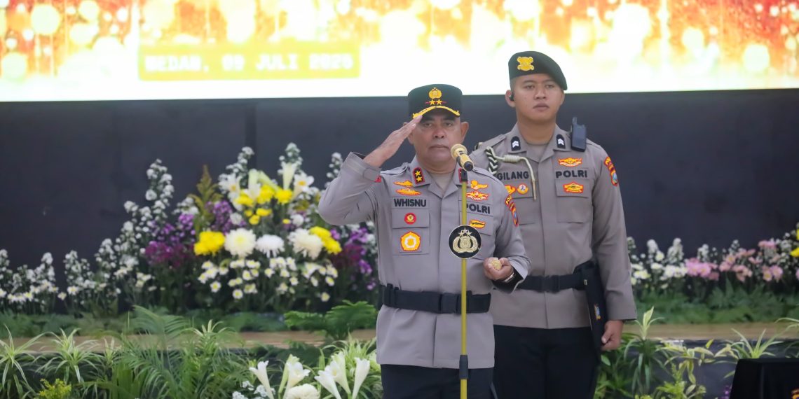 Sertijab Pejabat Utama dan Kapolres, Kapolda Sumut Tekankan Loyalitas dan Semangat Kebersamaan