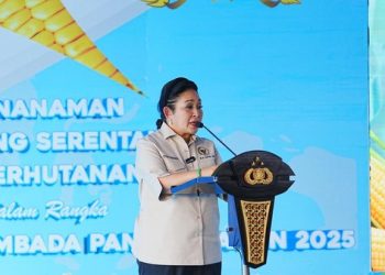 Titiek Soeharto Apresiasi Polri Gaspol Tanam Jagung Demi Swasembada Pangan