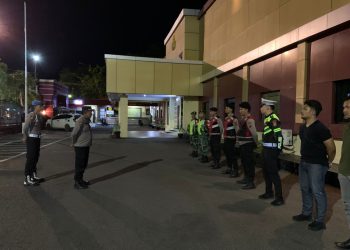 Jangan Takut Aksi Premanisme, Personil Polres Sibolga Sambangi Masjid Al-Jamil Sibolga