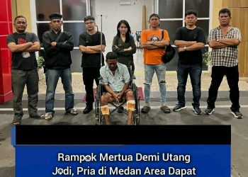 Menantu Aniaya Mertua demi Kalung Emas, Polisi Tangkap Pelaku di Tembung