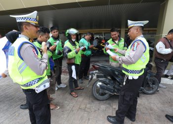 Polda Sumut tindak 1.423 pelanggaran lalu lintas hari pertama Operasi Patuh Toba 2025