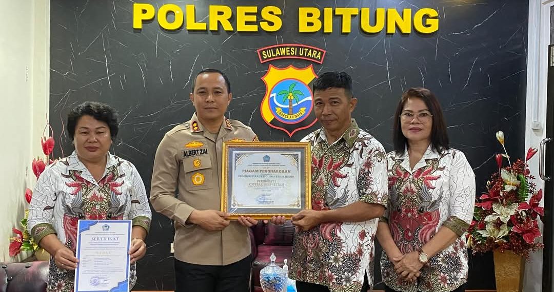 Kapolres Bitung Apresiasi Prestasi Gemilang Primer Koperasi Polres Bitung sebagai Terbaik di Sulawesi Utara