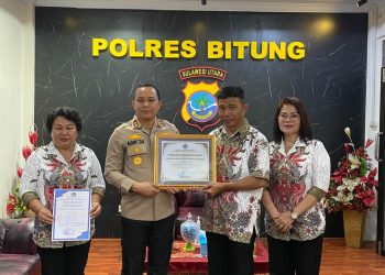 Kapolres Bitung Apresiasi Prestasi Gemilang Primer Koperasi Polres Bitung sebagai Terbaik di Sulawesi Utara