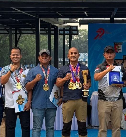 Tim Polda Sumut Borong Prestasi di Kejuaraan Menembak Kapolri Cup 2025