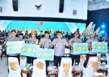 POLRES NIAS RAIH JUARA 2 NASIONAL LOMBA PELAYANAN POLRI 110