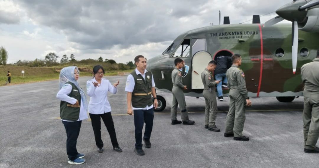 Sinergi Lanud Soewondo dan BMKG, Operasi Modifikasi Cuaca Digelar untuk Selamatkan Ekosistem Toba