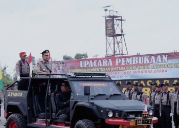 Kapolda Sumut Pimpin Pembukaan Pendidikan Bintara: Lahirkan Polisi Masa Depan Berintegritas