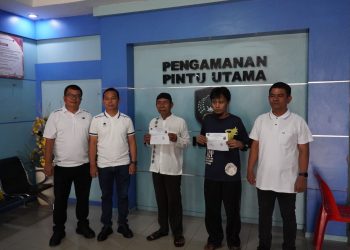 Dua Warga Binaan Rutan Kelas I Medan Terima Amnesti