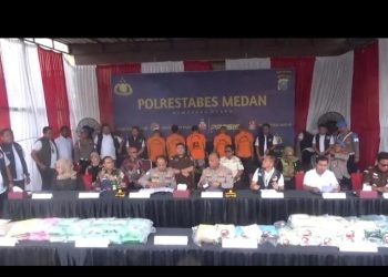 Polrestabes Medan Ungkap Peredaran 29,9 Kg Sabu dan 20 Ribu Butir Ekstasi di Asahan