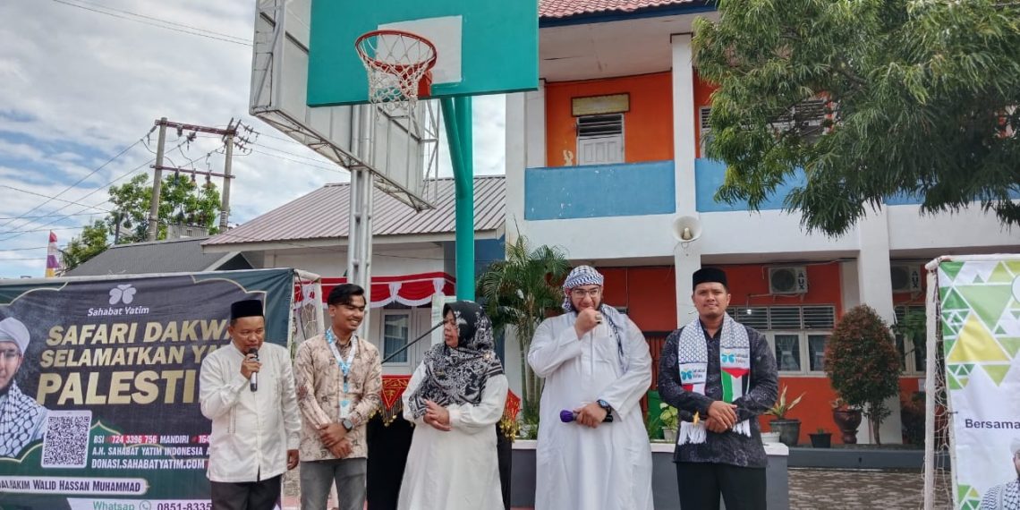 Gerakan Solidaritas Untuk Palestina Siswa SMA Negeri 7 Banda Aceh Kumpulkan Donasi Rp 12.700.000 .