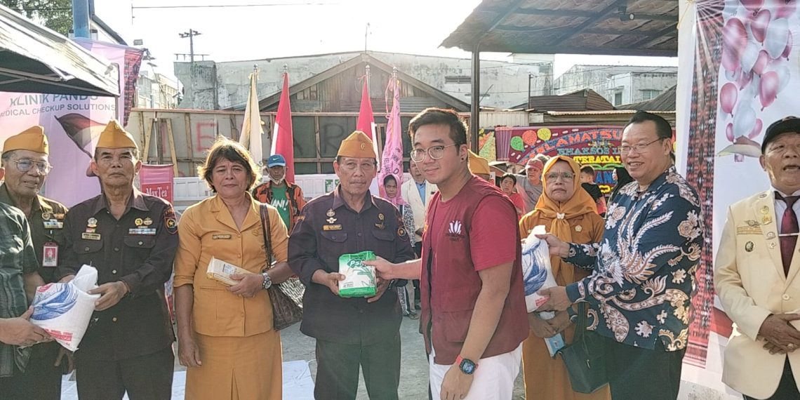 LPSK Bunga Teratai Sumut dan IPSM Gelar Bakti Sosial Peduli Veteran dan Lansia