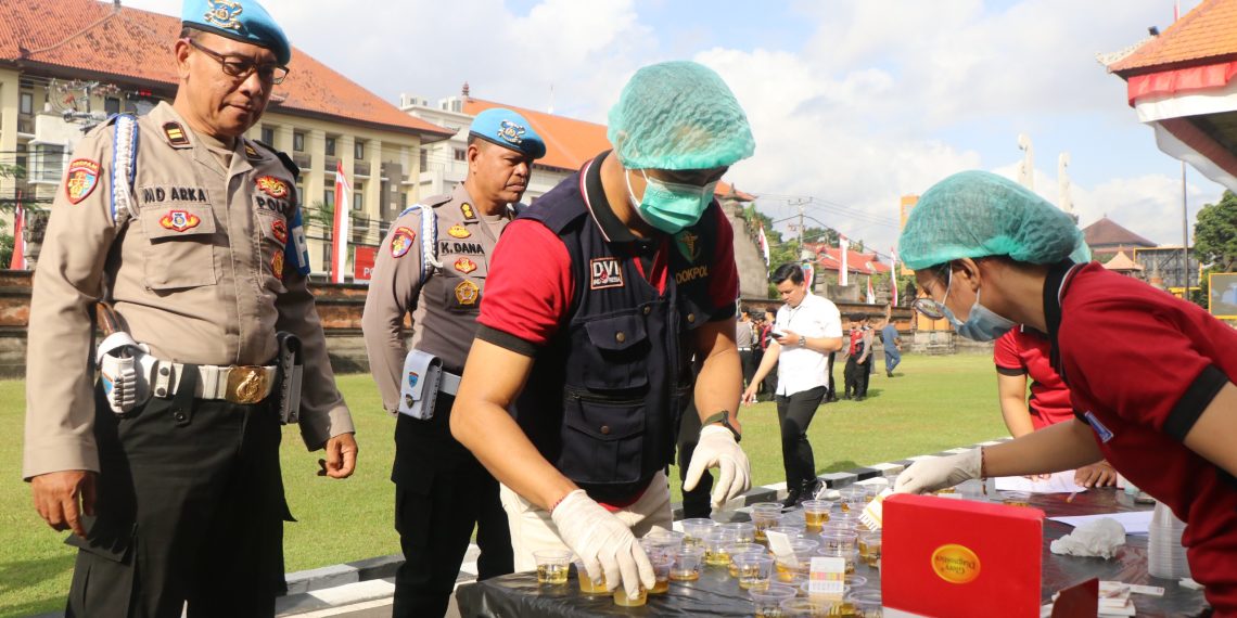 Tingkatkan Citra Polri, Ratusan Personel Polda Bali Jadi Sasaran Gaktibplin