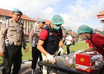 Tingkatkan Citra Polri, Ratusan Personel Polda Bali Jadi Sasaran Gaktibplin
