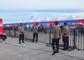 Polda Sumut All Out Amankan Event Internasional Aquabike dan F1 Powerboat di Balige