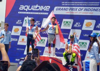 Polda Sumut Sukses Amankan Pengumuman Juara Endurance Aquabike Toba 2025