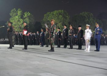 Polda Sumut Gelar Upacara Kehormatan dan Renungan Suci di TMP Bukit Barisan