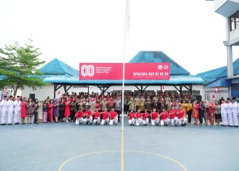 Semangat Kemerdekaan, Rutan Kelas I Medan Gelar Upacara Bendera Peringatan HUT RI Ke-80