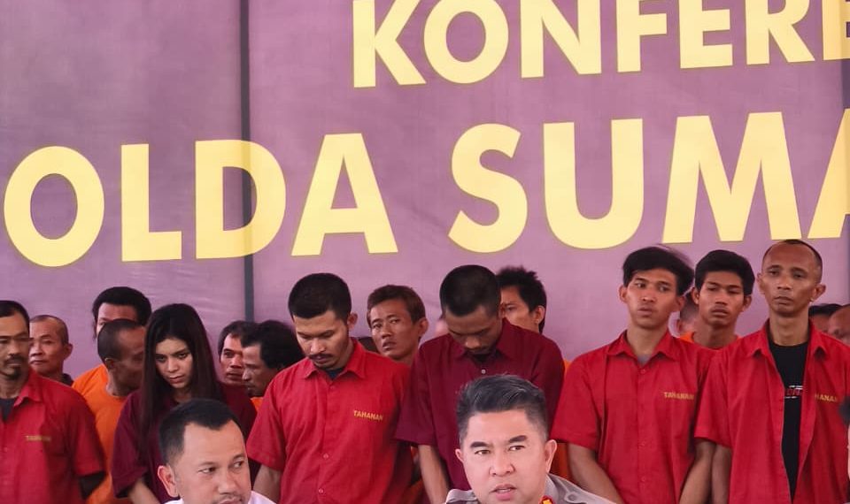 Perangi Narkoba di Sumut: 429 Kasus Terungkap, Ratusan Tersangka Dibekuk Polda Sumut
