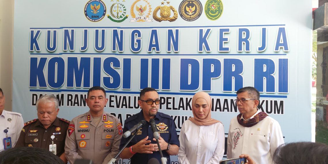 Komisi III DPR RI Apresiasi Langkah Tegas Polda Sumut dalam Penegakan Hukum Narkotika