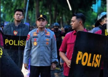 Kapolda Sumut Apresiasi Mahasiswa dan Ojol Gelar Unjuk Rasa Dengan Damai di DPRD Sumut