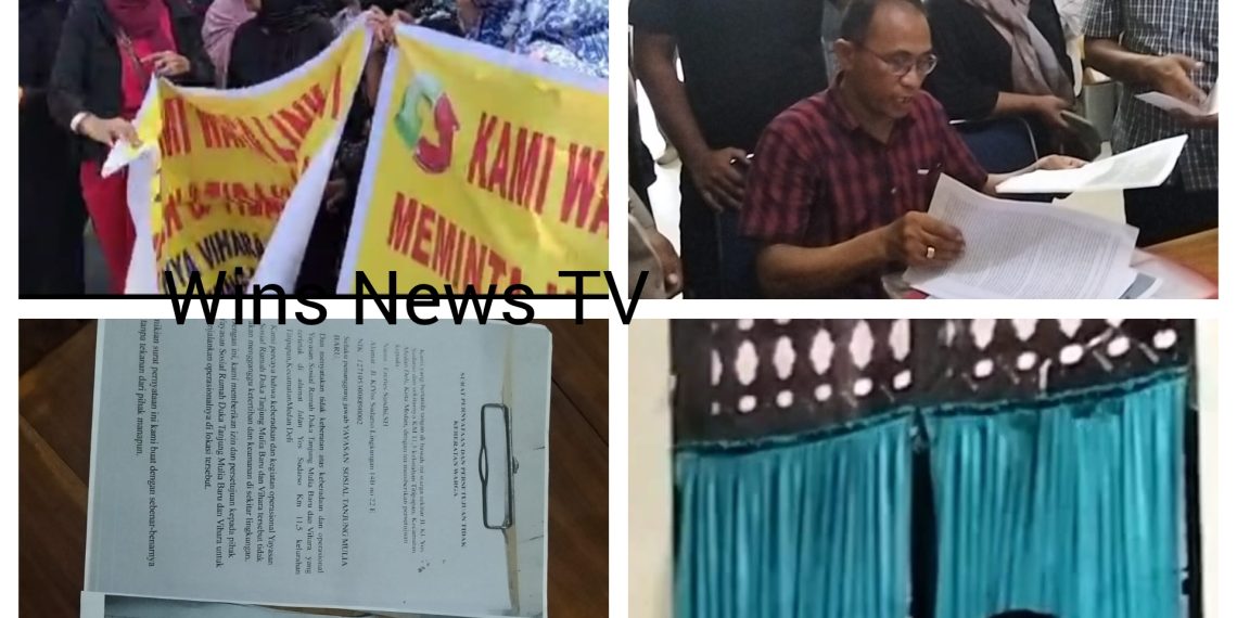 Warga Lingkungan VI menolak Pembangunan Vihara, Tuntut Kepling Dinonaktifkan