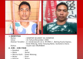 Polda Sumut Tetapkan Gempar Selamat Alias Gompar sebagai Tersangka Narkotika, Kini Buron dan Masuk DPO