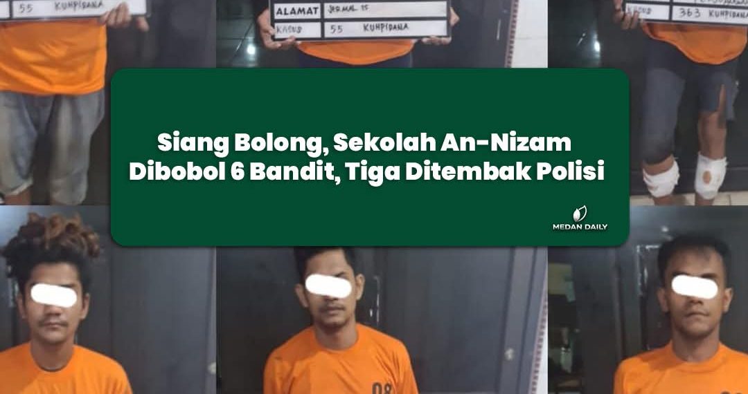 Tiga Bandit Ditembak, Polisi Ringkus Enam Pelaku Pembobolan Sekolah An-Nizam