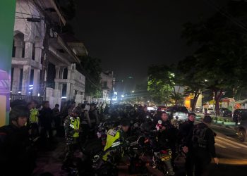 Patroli Gabungan Skala Besar TNI-Polri Kawal Keamanan Malam Akhir Pekan di Kota Medan