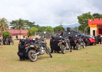 Brimob Batalyon C Pelopor Gelar Latihan Den 45 Anti Anarki, Perkuat Kesiapan Hadapi Situasi Kontinjensi