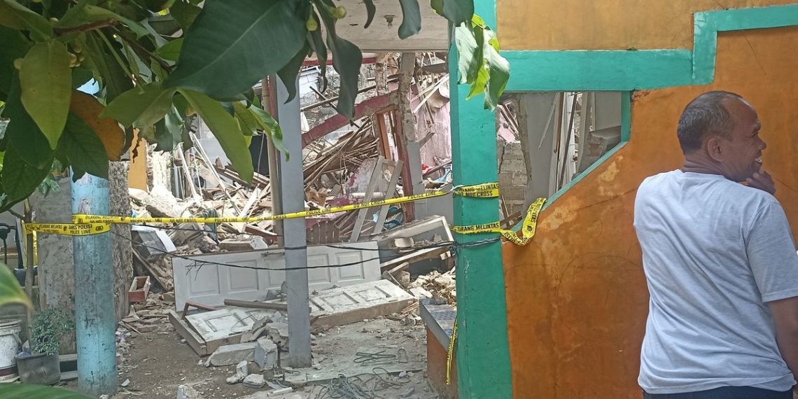 Ledakan Tabung Gas Elpiji 12 Kg Guncang Pamulang, Delapan Rumah Rusak dan Tujuh Warga Terluka