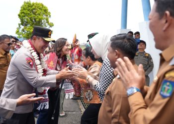 Kapolda Sumut Disambut Hangat Forkopimda Saat Tiba di Tapanuli Tengah