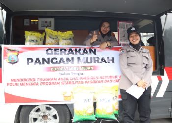 Polrestabes Medan Gelar Gerakan Pangan Murah Dukung Program Asta Cita Presiden