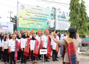 BPN Sergai Peringati HANTARU ke-65, Serahkan Sertipikat kepada Warga